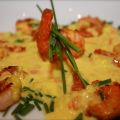 Scampis aux saveurs indiennes