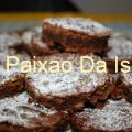 Brownier à canela e ao café
