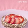 Tartelette crue fraise et tonka.