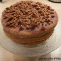 Layer cake au praliné / Praline layer cake