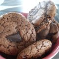 Cookies au chocolat, pépites de chocolat noir