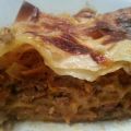 Lasagnes boeuf et légumes