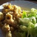 Salade de pâtes froides courgette - poulet,[...]
