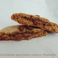 Cookies au sarrasin coeur Nutella