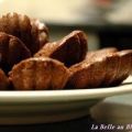 Madeleines au chocolat et au miel, sans gluten,[...]