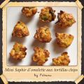 Mini Saphir d'omelette aux Tortillas Chips