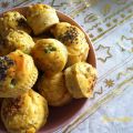 Muffins au poivron vert, maïs et thon