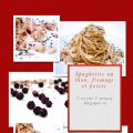 Spaghetti au thon, fromage et poivre