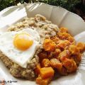 Porridge salé avoine/quinoa au champignon {salé}