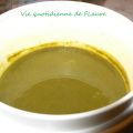 Velouté de cresson et poireaux