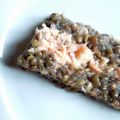Terrine de lentilles au saumon