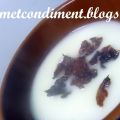 Velouté de carottes blanches (?) aux[...]