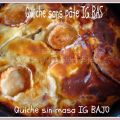 Quiche sans pâte à IG bas - Quiche sin masa IG[...]