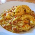 Risotto aux crevettes façon biryani