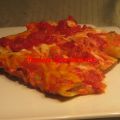 Cannellonis au veau et concassé de tomates