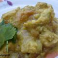 Curry de poulet à la mangue et au lait de coco,[...]