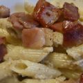Penne à la Crème de Petits Paris et Jambon[...]