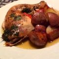 poulet dans la super cocotte en terre cuite ou[...]