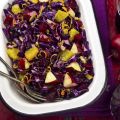 Salade de chou rouge à la pomme et à l’orange