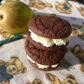 Whoopie Pies poires-chocolat-vanille