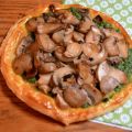 Tarte fine aux champignons et réduction de[...]