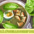 Recette de la soupe à l'oseille schav (borsch[...]