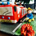 Tutoriel gâteau camion pompier