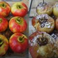 Pomme au four Spéculoos et sirop d'érable