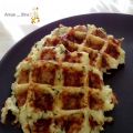 Gaufres de courgettes et pommes de terre au[...]