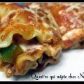 Lasagnes roulées style pizza