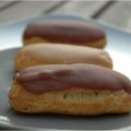 Eclairs au chocolat et au café