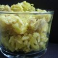 Riz sauté au porc et à la courge-courgette,[...]