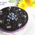Cheese cake végétal aux myrtilles