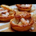 Bouchées aux noix de Saint Jacques et crevettes