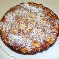 Gâteau moelleux d'amandes aux pommes et poires