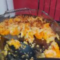 Crumble de potimarron à la mozzarella