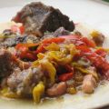 Boeuf braisé aux poivrons, Recette Ptitchef