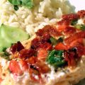 Filet de saumon en papillote (tomates et[...]