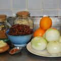 Chutney de dattes et oignons