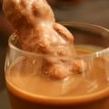 Ganache au chocolat et lait au Carambar!!