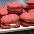 Macarons tomate, chèvre et basilic