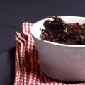 Echalotes confites au vin rouge et aux épices