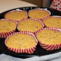 Muffins au son d'avoine et bananes