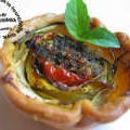 Tartelettes apéritives à la courgette, tomate[...]
