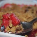Crumble de fraises à la banane