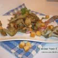 Poêlée de petits artichauts violets aux lardons[...]