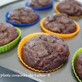 Muffins au chocolat et aux bananes