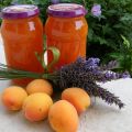 Confiture d'abricot...à la lavande.
