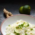 Riz sauté Miel, Lime et Gingembre