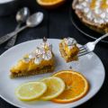 Tarte au citron meringuée parfumée à l'écorce[...]